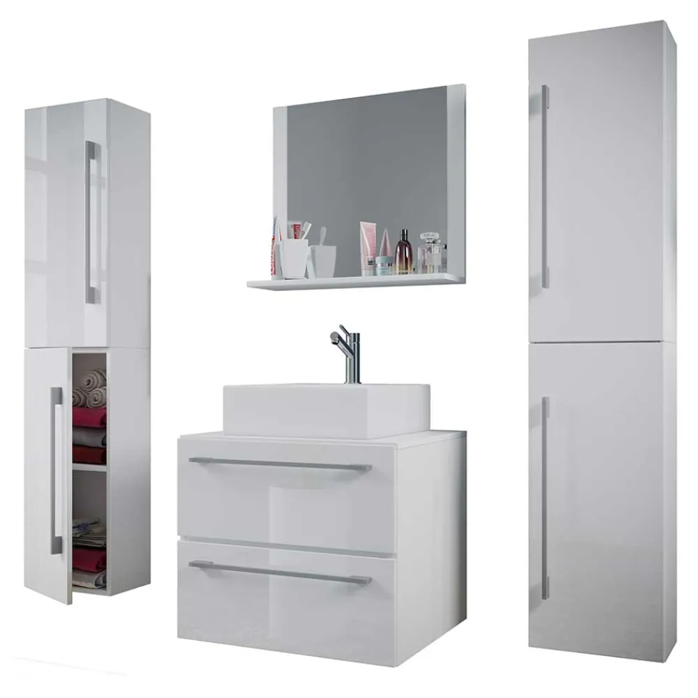 Badezimmerset weiß Selami*Pharao24 Best