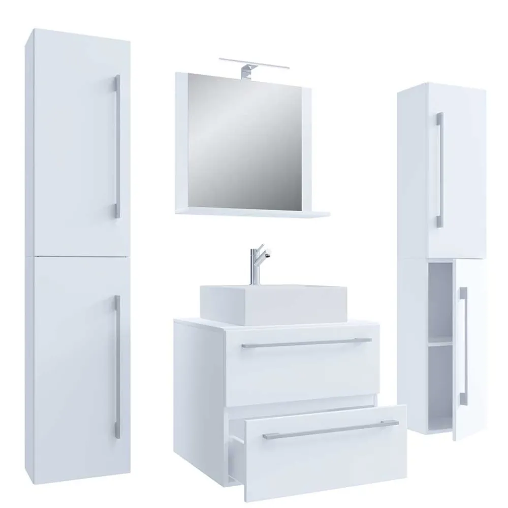 Badezimmerset weiß Selami*Pharao24 Best