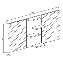 Online Badezimmerspiegel Capolyna Wandspiegel|Schlafzimmerspiegel