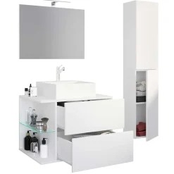 Online Badmöbel mit Becken Pseidoca Badmöbel Sets