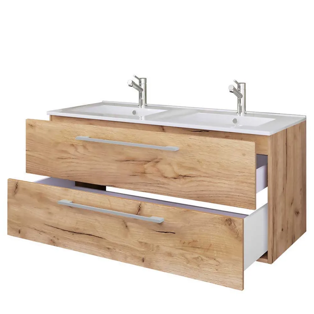 Hot Badmöbel mit Spiegelschrank Lasina Badmöbel Sets