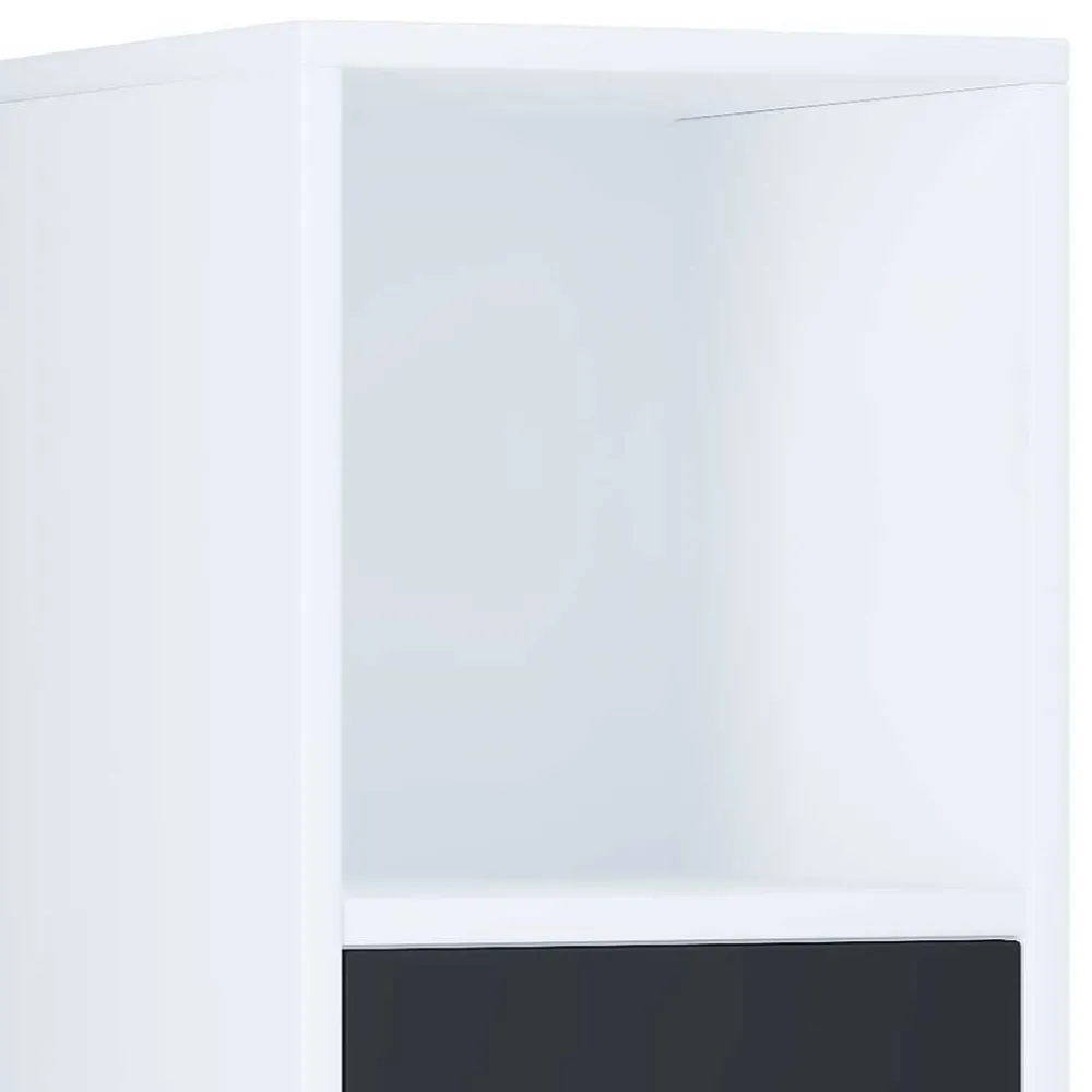 Badmöbel schwarz weiß Panales*Pharao24