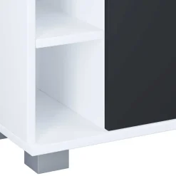 Badmöbel schwarz weiß Panales*Pharao24