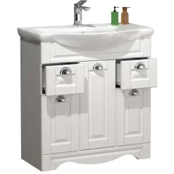 Badmöbel Set Landhausstil Exmadura*Pharao24 Outlet