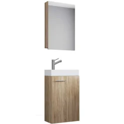 Best Badmöbel Set schmal Osmin Badmöbel Sets