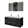 Best Badmöbel Set schwarz Cardos Badmöbel Sets