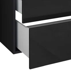 Best Badmöbel Set schwarz Cardos Badmöbel Sets