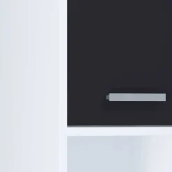 Sale Badmöbel Set schwarz weiß Panales Badmöbel Sets