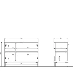 Badmöbelkomplettset Elise*Pharao24 Discount