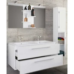 Badmöbelset mit Doppelbecken Dango*Pharao24