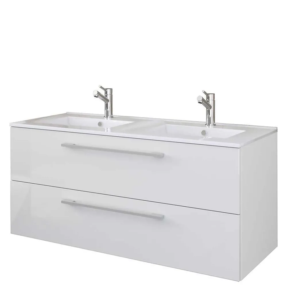 Badmöbelset mit Doppelbecken Dango*Pharao24