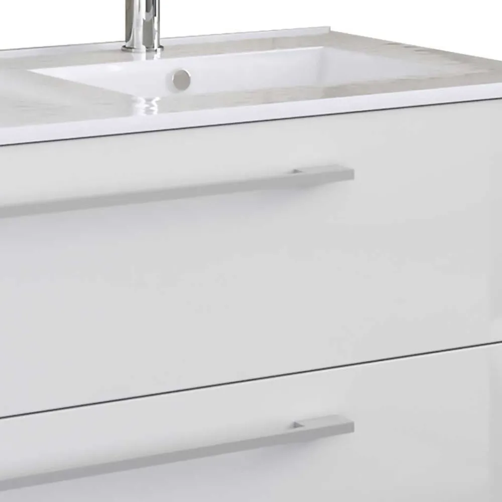 Badmöbelset mit Doppelbecken Dango*Pharao24