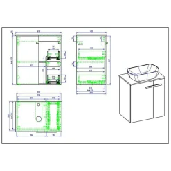 Badmöbelset Wurion*Pharao24 New