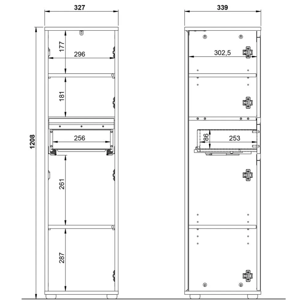 Badmidischrank Apulciana*Pharao24