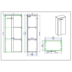 Badmidischrank Nushivon*Pharao24 Sale