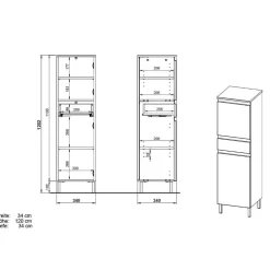 Best Badmidischrank Pencras Bad Hochschränke