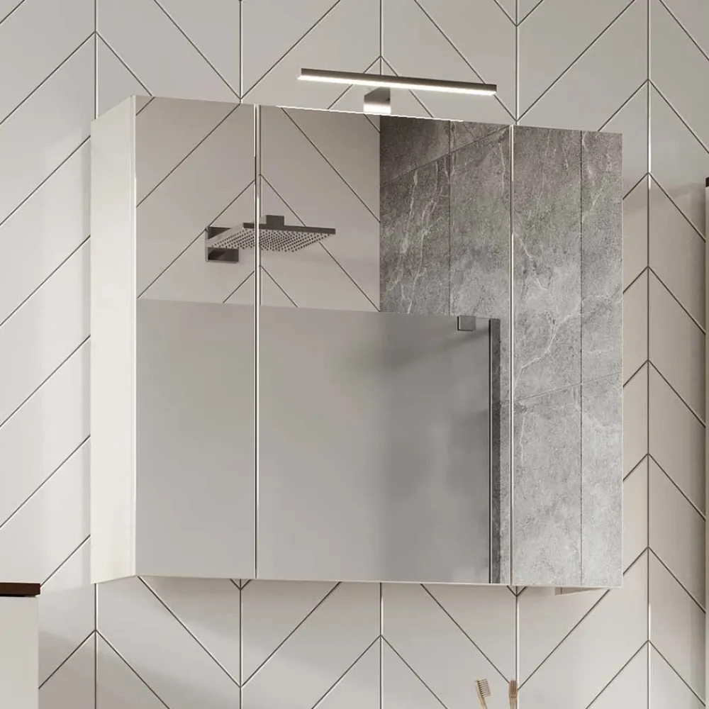 Badschrank mit Spiegel Elise*Pharao24