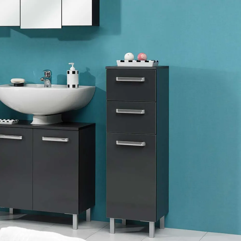 Sale Badseitenschrank Nilium Bad Hochschränke