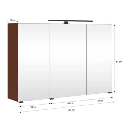 Badspiegelschrank Addara*Pharao24 Clearance