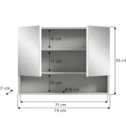 Badspiegelschrank Ladidas*Pharao24 Hot