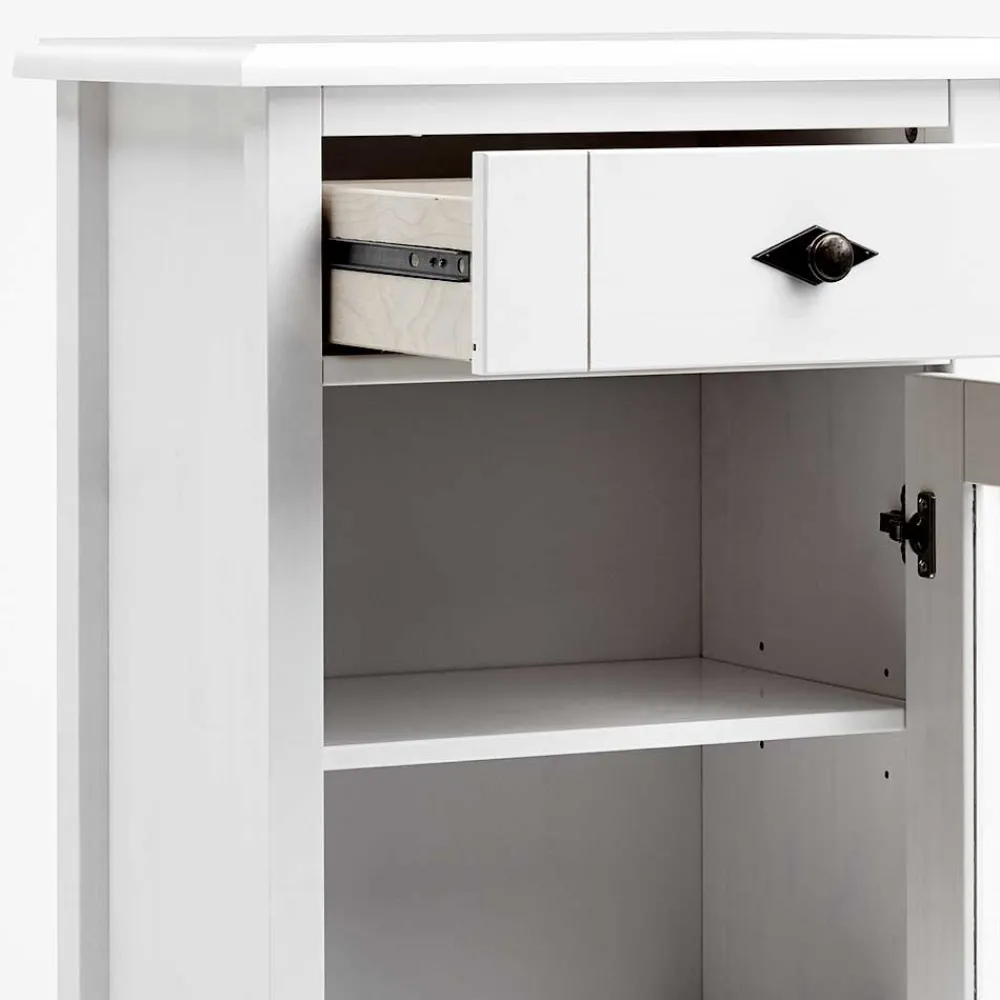 Badvitrine Mures Vitrinenschrank|Stauraumvitrinen