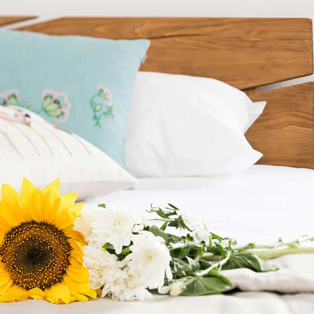 Balken Massivholzbett Padru*Pharao24 Clearance