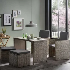 Outlet Balkonmöbel Set Rienas Gartenmöbel|Sitzgruppen