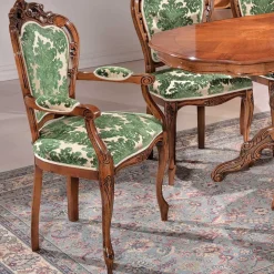 Barock Design Sitzgruppe Adessa Tisch Mit Stühlen|Esszimmer Sets