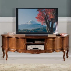 New Barock Design Wohnwand Assolato Wohnzimmerschrank|Massivholz Wohnwände