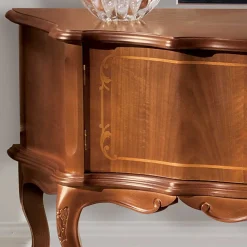 New Barock Design Wohnwand Assolato Wohnzimmerschrank|Massivholz Wohnwände