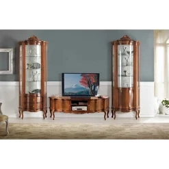 Online Barock Lowboard Assolato Massivholz Tv Möbel|Fernsehtische