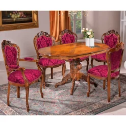 Discount Barocke Tischgruppe Daltiana Tisch Mit Stühlen|Esszimmer Sets