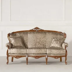 Barockes Dreisitzer Sofa Vimaria Polstermöbel|Wohnzimmercouch