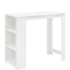Outlet Bartisch in Weiß Salverna Barmöbel