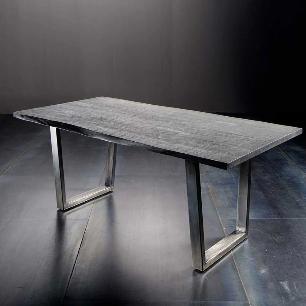 Outlet Baumkanten Esszimmertisch Maggiore Massivholzmöbel|Küchentisch