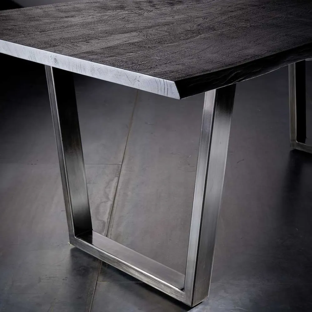 Outlet Baumkanten Esszimmertisch Maggiore Massivholzmöbel|Küchentisch