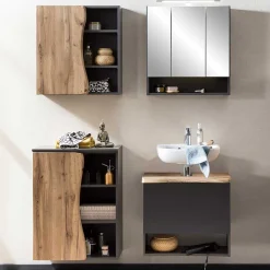 Baumkanten Optik Bad Set Eleon Badmöbel Sets