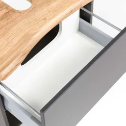 Baumkanten Optik Bad Set Eleon Badmöbel Sets