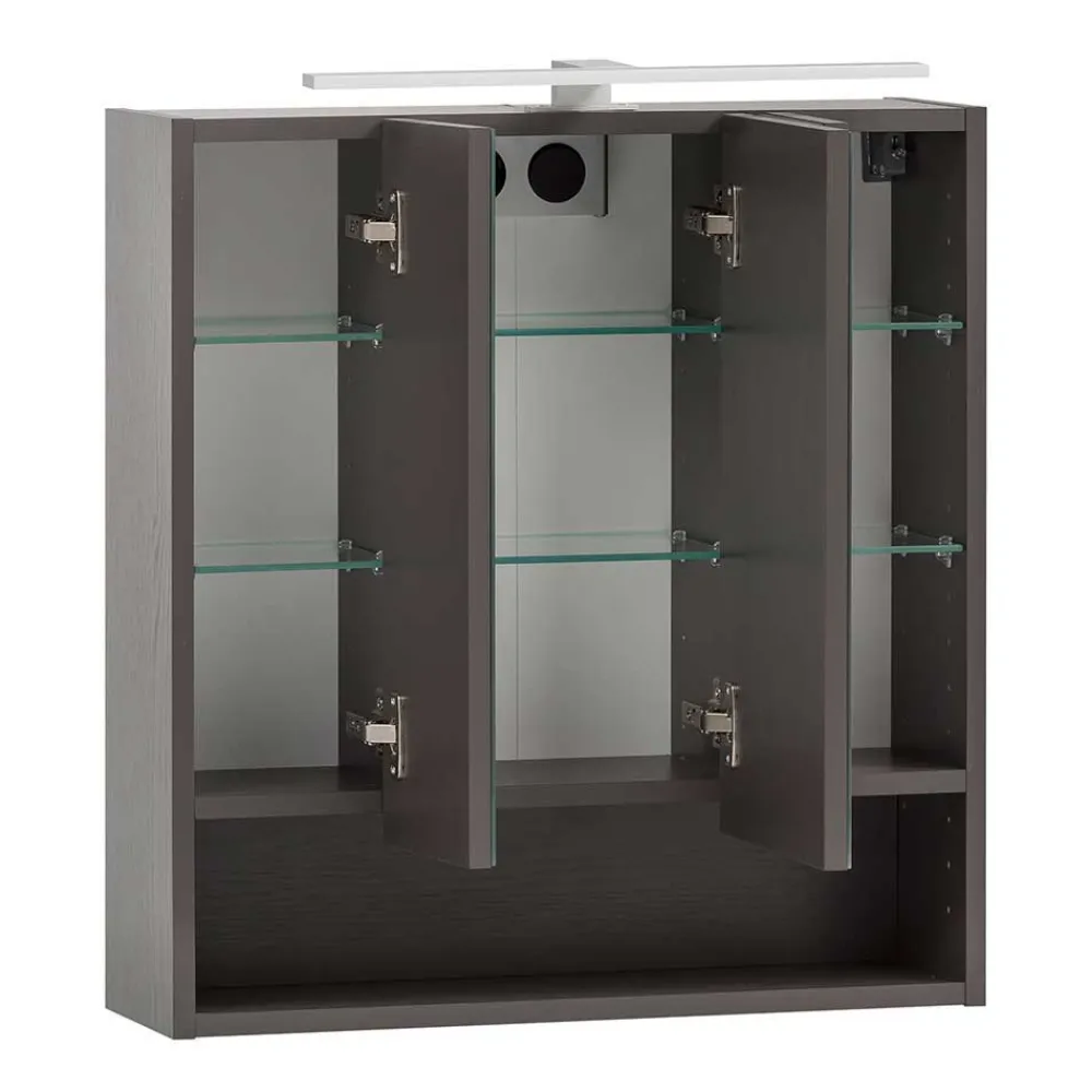 Baumkanten Optik Bad Set Eleon Badmöbel Sets