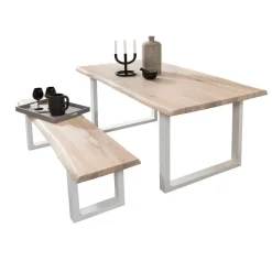 Sale Baumkanten Tisch und Bank Lavronica Tischgruppen|Essgruppe