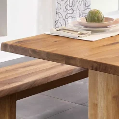 New Baumkantentisch Varaldo Massivholzmöbel|Küchentisch