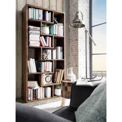 Hot Bücher Regal Tamila Wohnzimmerregale|Massivholzregale