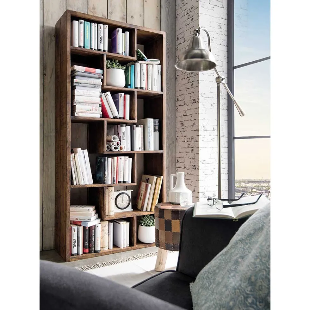 Hot Bücher Regal Tamila Wohnzimmerregale|Massivholzregale