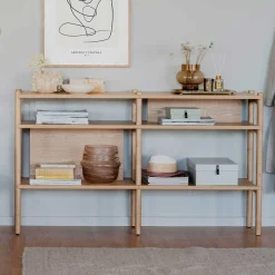 Bücherregal Cyoko Wohnzimmerregale|Massivholzregale