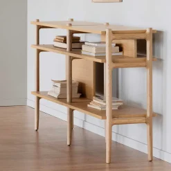 Bücherregal Cyoko Wohnzimmerregale|Massivholzregale