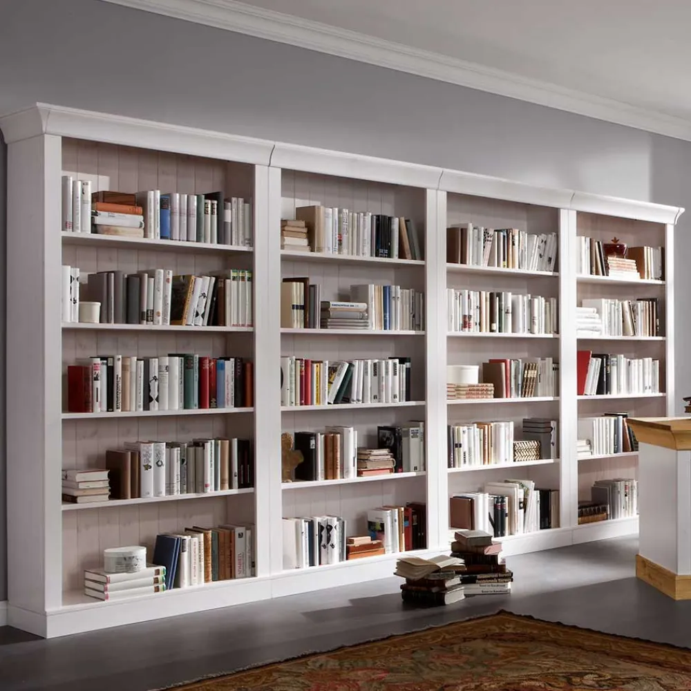 Outlet Bücherregal Mures Massivholzmöbel|Regalschränke
