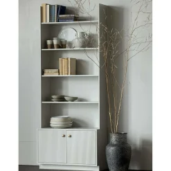 Sale Bücherregal Novelya Wohnzimmerregale|Massivholzregale