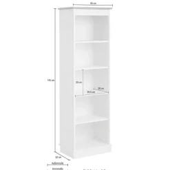 Online Bücherregal Sydney Wohnzimmerregale|Massivholzregale