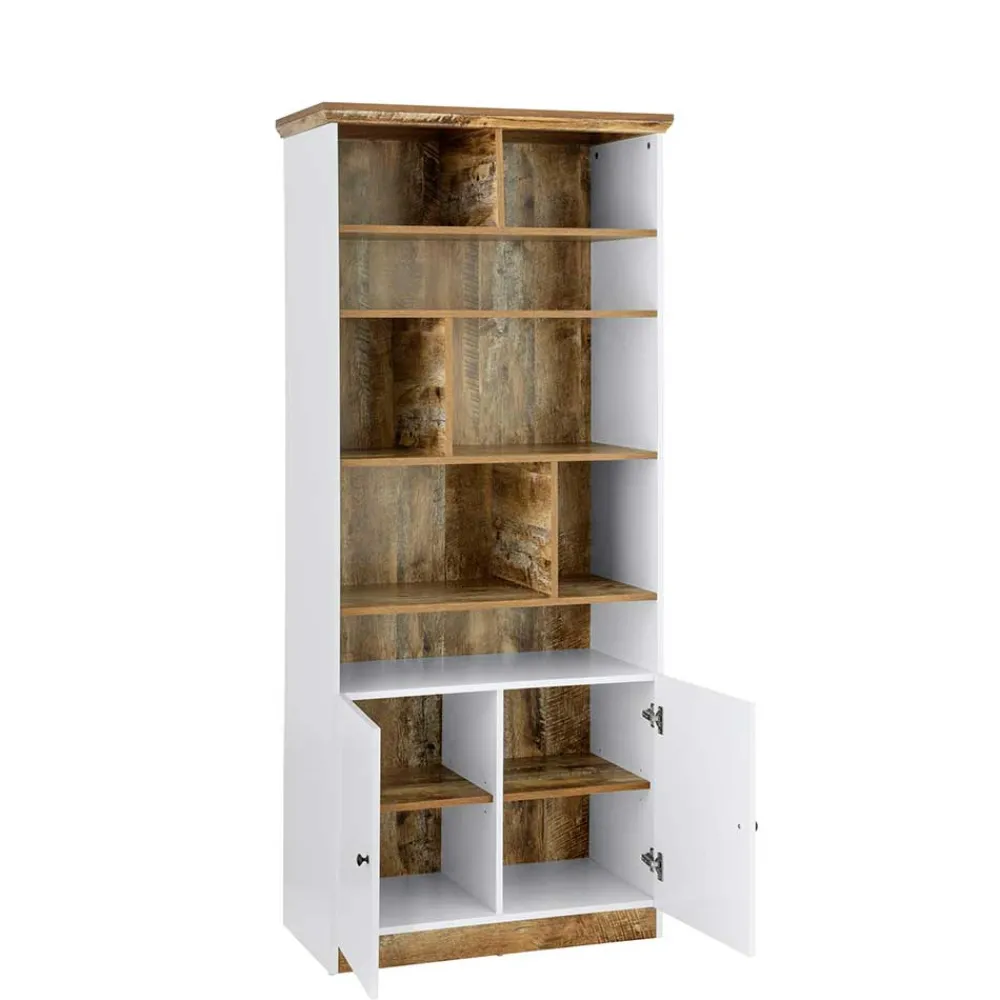 Hot Bücherschrank Aggios Wohnzimmerregale|Bücherregale