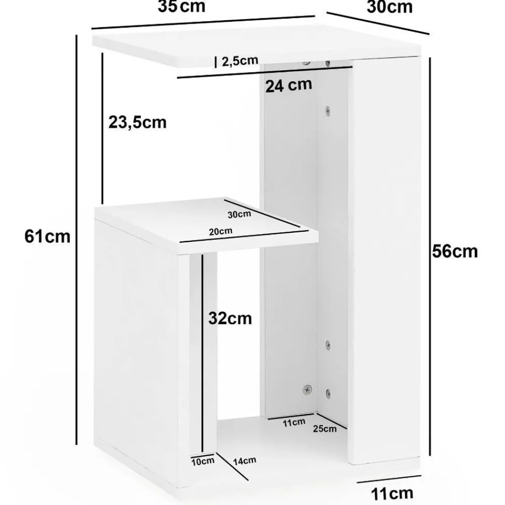 Clearance Beistelltisch Crasatota Telefontische